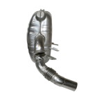 Tylny Standardowy Wydech Lewy do Porsche 996 (97-05) 