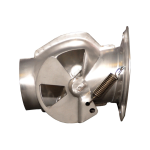 Sterownik Ogrzewania I Wentylacji Lewy (stal nierdzewna) do Porsche 911, 912  (63-86, 65-69)