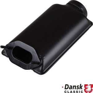 Wlew oleju i odpowietrznik, stal nierdzewna, malowana na czarno