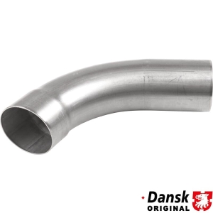 Rura wydechowa, styl OE. Do przyspawania do wydechu. Wykonana ze stali nierdzewnej