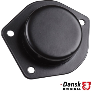 Plyta blokujaca do skrzynki sterowania ogrzewaniem, lewa/prawa. Wykonana z aluminium z czarna farba