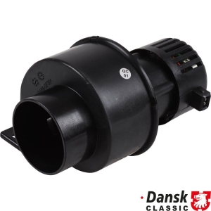 Silnik dmuchawy z obudowa do nagrzewnicy, lewy