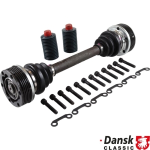 Wal napedowy kompletny z oslonami i srubami, tyl, 479 mm