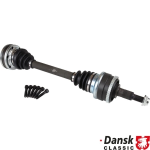 Wal napedowy kompletny z oslonami i srubami, tyl, 618 mm