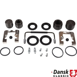 Zestaw naprawczy zacisku hamulcowego, przod, kompletny. Pasuje do JP nr 1661900310