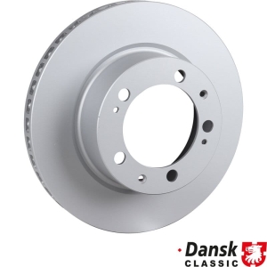 Tarcza hamulcowa przednia wentylowana lewa/prawa 298x28 mm powlekana