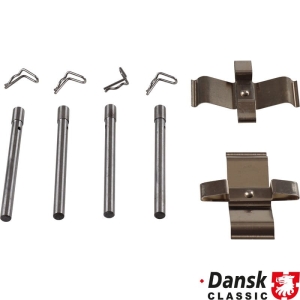 Zestaw osprzetu klockow hamulcowych do zacisku M, przod