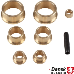 Zestaw tulei do montazu pedalu, mosiadz