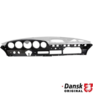 Deska rozdzielcza, dolna czesc. Z otworami na instrumenty