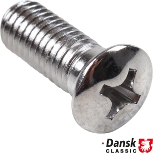 sruba stozkowa do fotela Recaro, przod, M8x1,25x24 mm, chrom