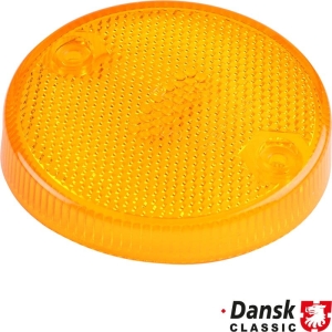 Klosz lampy obrysowej bocznej, zolty, prawy