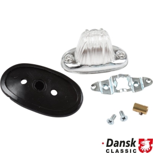 swiatlo postojowe, przezroczyste z chromowana ramka. Wyglad Porsche 911R