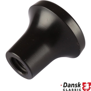 Galka do przelacznika swiatel i ogrzewania tylnego z otworem na oswietlenie, czarna