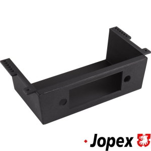 Uniwersalna konsola radiowa, dolna czesc deski rozdzielczej, czarna