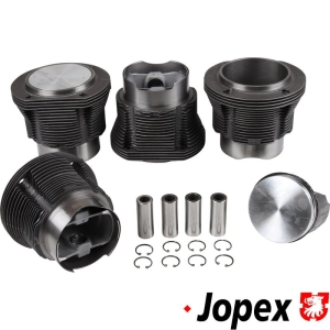 Zestaw tloka i cylindra, srednica 96,0 mm, skok 66,0 mm, 1911 cm3, wysoki stopien sprezania