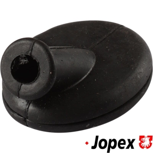 Gumowa przelotka do linki predkosciomierza, przewodu paliwowego i przewodu hamulcowego