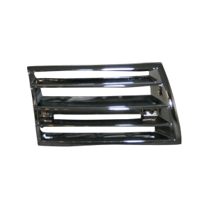 Kratka przednia, metalowa, prawa, chrom do Porsche 911 (68-73)