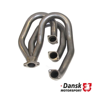 Wymiennik ciepła wydechowy bez funkcji grzania, Ø 45 mm na zewnątrz, stal nierdzewna, lewy. Może być konieczna modyfikacja do Porsche 911 (63-79)