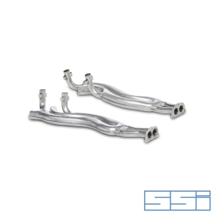 Zestaw wymiennika ciepła, stal nierdzewna, lewy / prawy, SSI do Porsche 914/4 (72-75)