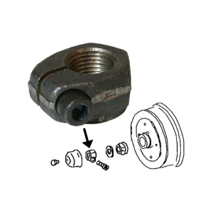 Nakrętka mocująca bębna hamulcowego, lewa do Porsche 914 (69-76)