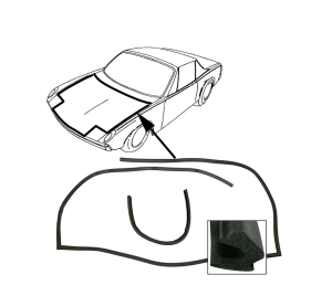 Uszczelka Maski do Porsche 914
