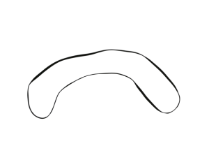 Uszczelka Kratki Wentylacyjnej do Porsche 356 /A/B/C (50-65)