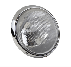 Reflektor Przedni (z chromowaną obręczą) do Porsche 911 (69-83)