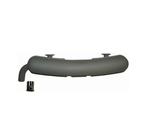 Tylny Wydech (z chromowaną końcówką rury wydechowej) do Porsche 914/6 (69-73)