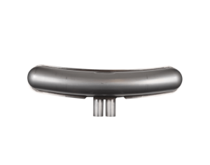 Tylny Wydech (z podwójnie środkowymi rurami wylotowymi, typ „GT3”, Ø63 mm, stal nierdzewna) do Porsche 911 (63-73)