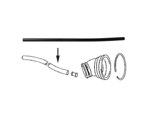 Wąż Przelewowy Zbiornika Paliwa do Porsche 911 (63-89), 912, 964, 993