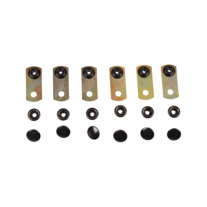 Zestaw Płytek Szpilkowych „męski i żeński” Do Mocowania Wykładziny Bagażnika do Porsche 911 F, 911 G, 912, 964