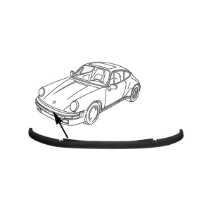 Listwa Uszczelniająca Przedniego Zderzaka do Porsche 911 (73-89)