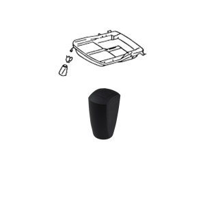 Pokrętło Regulacji Prowadnicy Siedziska do Porsche 911 (68-73)