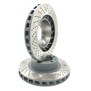 Tarcze Hamulcowe Przednie Lewa + Prawa Wentylowane do Porsche 911 (964) Carrera RS/ Turbo (89-93)