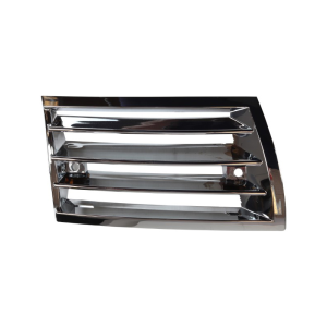 Kratka przednia plastikowa prawa chromowana do Porsche 911 (68-73) 