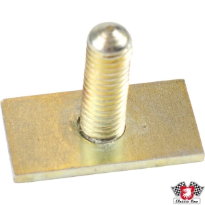 Śruba T do formowania zderzaka przód/tył, cynkowana na żółto do Porsche 911 (63-73)