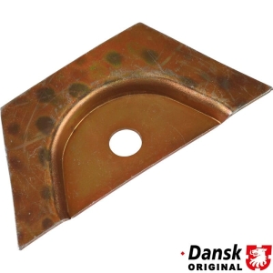 Dolna zakładka montażowa do deski podłogowej pedału do Porsche 911, 912 (63-89, 65-70)