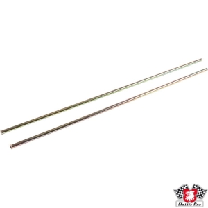 Zestaw rurek prowadzących w tunelu przekładni do przewodów grzejnych, Ø8 mm, długość 560/590 mm, 2 sztuki do Porsche 911, 912 (63-89, 65-70)