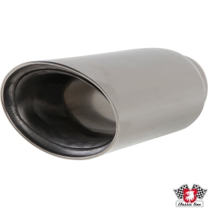 Rura wydechowa, stal nierdzewna, polerowana do Porsche 924, 944 (75-88, 81-91) 