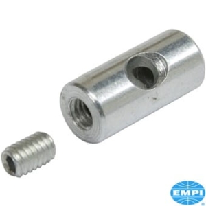 Złącze baryłkowe do zestawu przedłużającego kabel. Do kabla akceleratora do Porsche 914 (69-76)