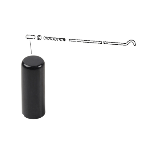 Przycisk hamulca ręcznego czarny