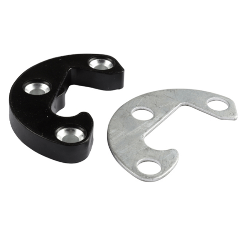 Zaczep drzwi czarny lewy