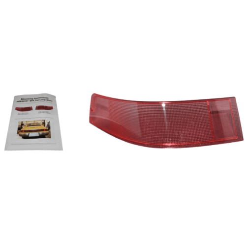 Klosz do światła tylnego lewy ze znakiem E