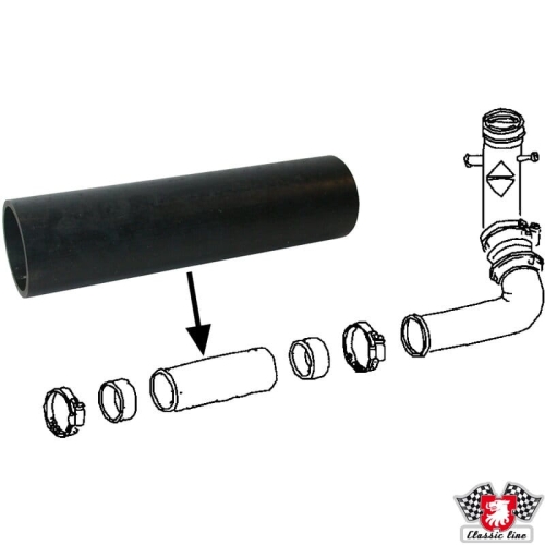 Wąż szyjki wlewu paliwa