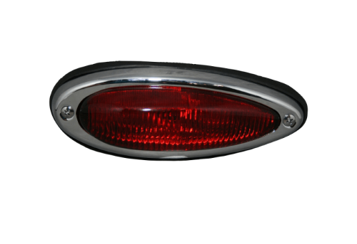 Lampa tylna z gumową uszczelką lewa bez znaku E