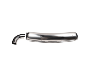 Wydech Sportowy (pojedyncza luźna rura wylotowa 84 mm, stal nierdzewna, polerowana z atestem TÜV / EWG) do Porsche 911 (83-89)