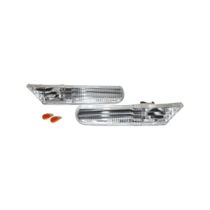 Komplet Lamp Obrysowych Bocznych Przezroczysty Oznaczenie E do Porsche 996 (97-05), Boxster (96-04)