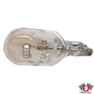 Żarówka, 12 V, 5 W, podstawa W2.1x9.5D do Porsche  911 (63-89), 924 (75-89), 944, 968, 993, 996, 997, Boxster, Cayenne